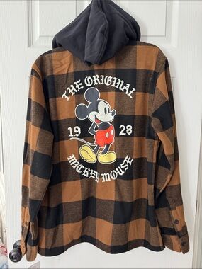 Mickey Mouse The OG Button Down Flannel Jacket
